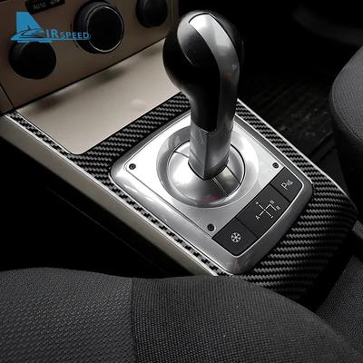 Real Soft Carbon Fiber Sticker For Vauxhall Opel Astra H MK5 2004-2008 2009 2010 LHD RHD Car Manual Transmission Handbrake Trim