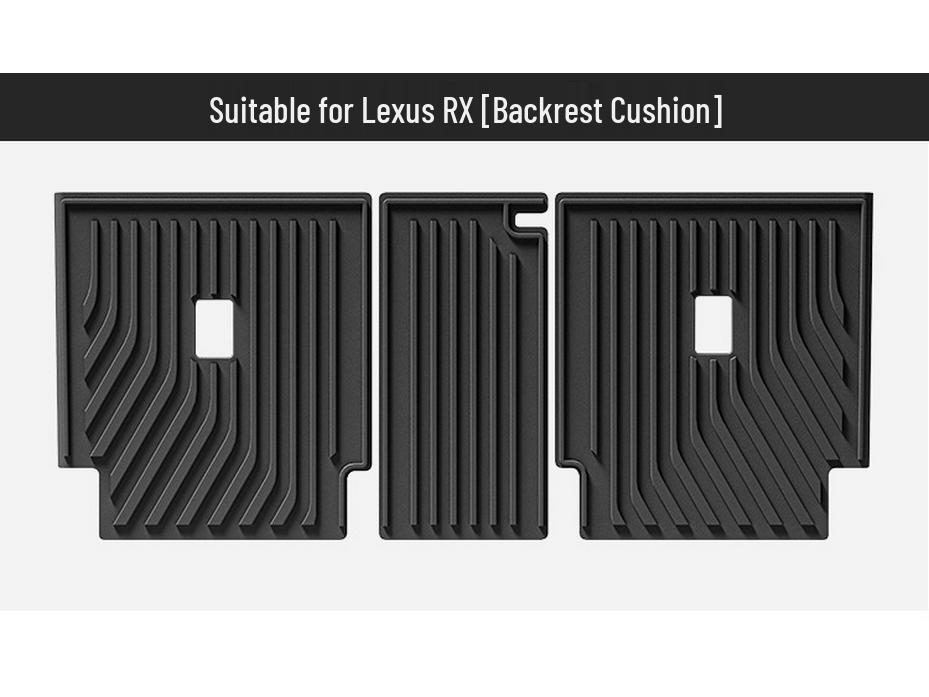 Custom TPE Floor Mats for 2023-2024 Lexus RX, Including Trunk Mat