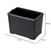 SEIWA Car Supplies Trash Can Dust Box L Ring with Weight Black W732