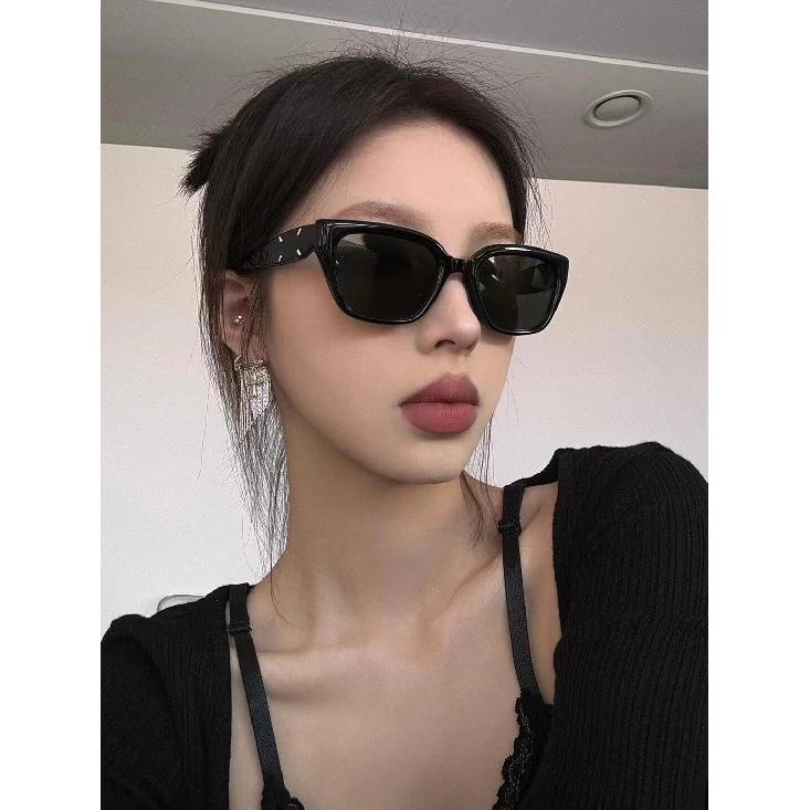 GM New Margiela Co-branded Material MM109Cat-eye Sunglasses with UV Protection UV400Face-slimming Sunglasses