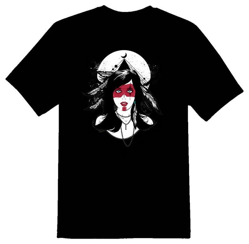Indian girl black Tee Shirt 160