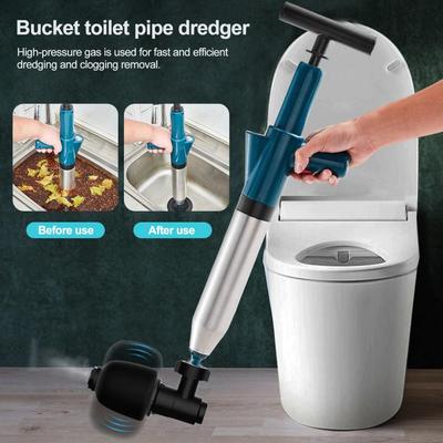 Powerful Pipe Plunger Electric High-pressure Air Guns Toilet Plunger Bathroom Sink Shower Kitchen Clogged Pipe Drain Unblocker