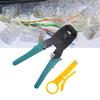 Professional Modular Connector Crimping Tool With Wire Stripper And Cable Cutter For Ethernet Networking Telecom Cables