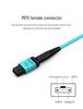 HAILE Multi-mode MPO-LC 12-core 40G/10G & 100G/25G OM3 Fiber Adapter
