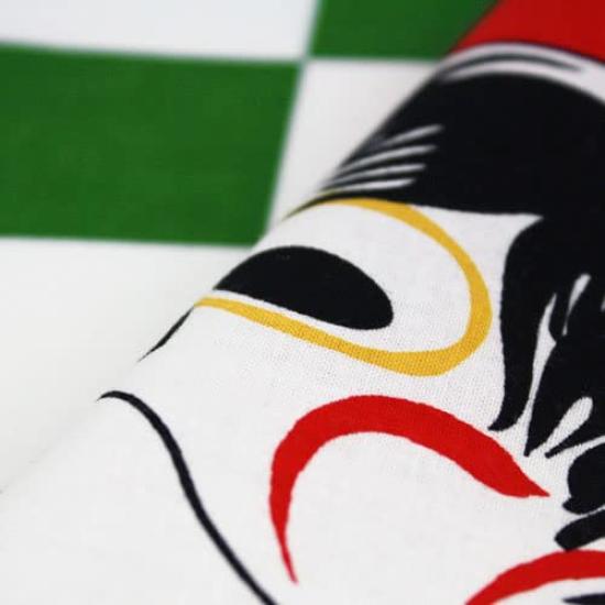 Dyeing Anbo Hand Towel Authentic Dyed Cotton Tokuoka Made In Japan 35cm X 100cm "Daruma 3" 100%