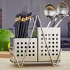 1pc Stainless Steel Cutlery Holder Drainer Storage Chopsticks Organizer Rack
