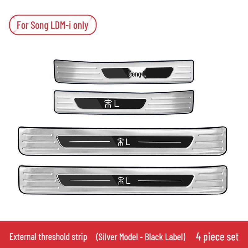 BYD Song L DMi Stainless Steel Door Sill & Trunk Protector Accessories