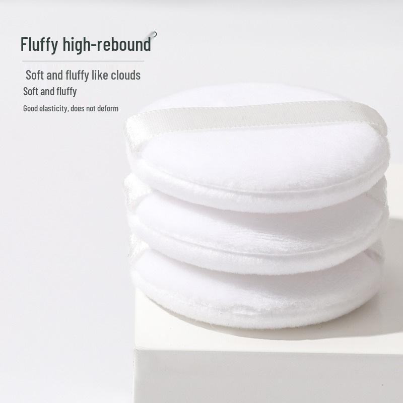 Mini 4.5cm Super Soft Round Powder Puff for Loose/Pressed Powder