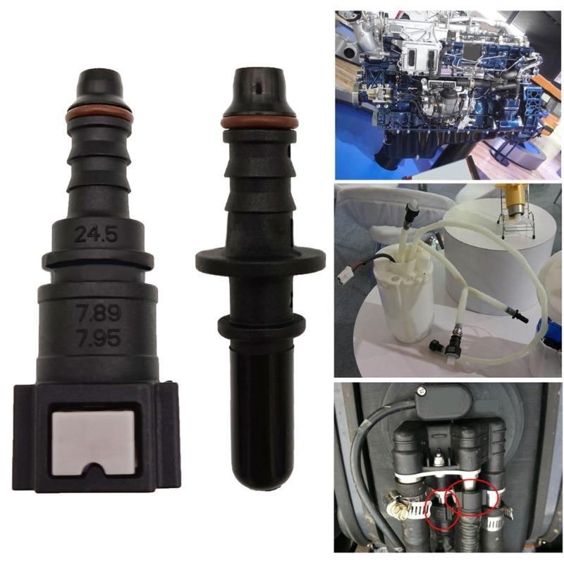 Quick Release Fuel Line Connector Automotive ID6 7.89 Coupling For Gas Fluid Transfer Systems
