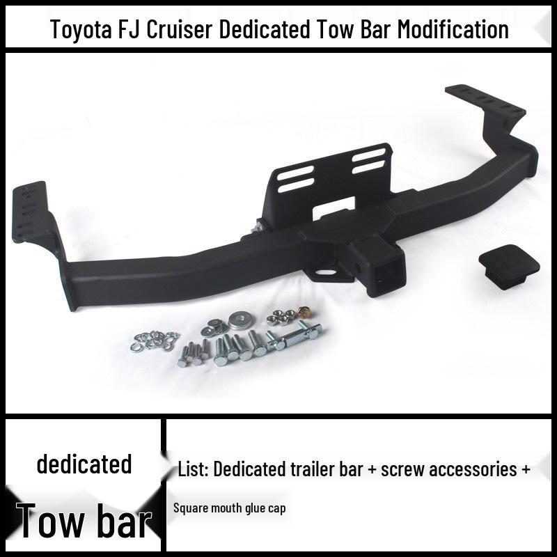 Toyota FJ Cruiser Modified Rear Trailer Hitch & Tow Hook Bracket