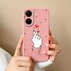 Cases For Xiaomi PocoX7 X7Pro Colorful Love Heart Girl Dustproof Drop-Resistant Portable Bumper For Xiaomi Poco X7 Pro Housing