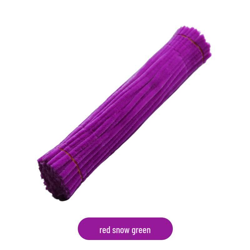 Buntes Chenilledraht DIY-Set: Verschlüsselte, veränderbare Pfeifenreiniger für pädagogische Kinderprojekte