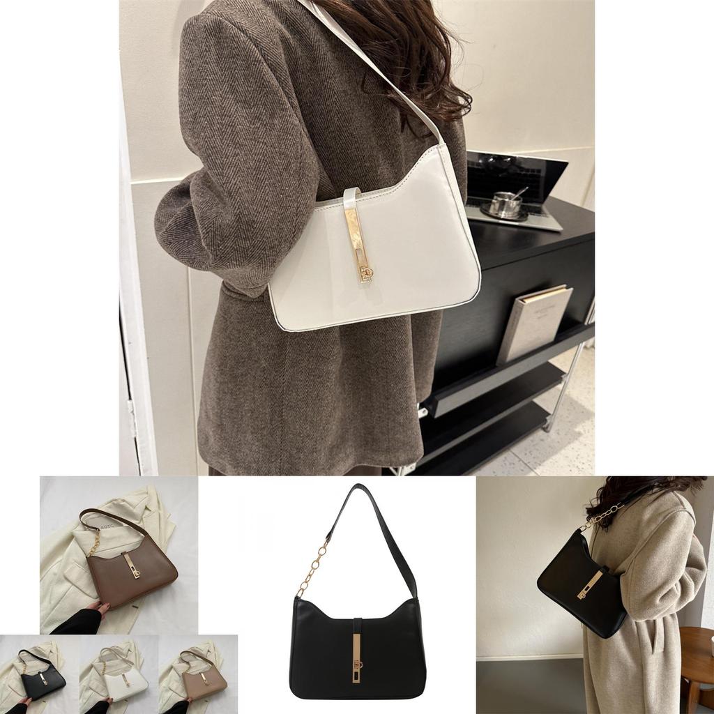 Stylish Korean Pu Shoulder Bag Trendy Fashionable Underarm Bag For Women