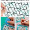 4Pcs Multipurpose Acrylic Sewing Ruler Set Quilting Templates Patchwork Measuring Tool For Fabric Cutting Sewing Craft