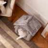 Cat Beds For Indoor Nest Tent Thickened Warm Mat Pet Mat Pad For Calming Outdoor Animal Travel Winter Small Dogs Kitten