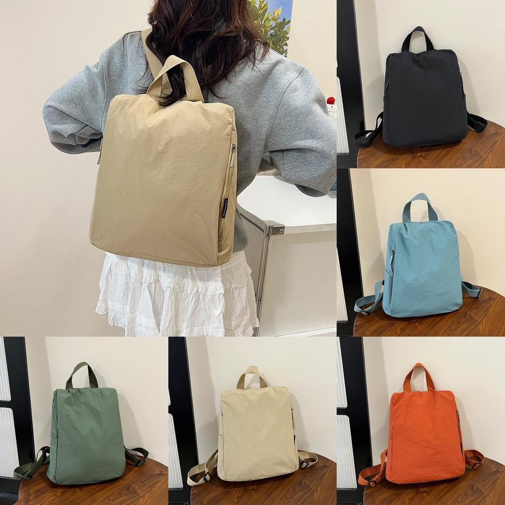 Lightweight Nylon Travel Backpack For Women With Breathable Design And Large Capacity For Daily Use