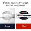 Car Anti Scratch Stickers For S0 GR Gazoo Sport Racing Door Handle Carbon Fiber Protector Handle Protection Film Accessorie JH0