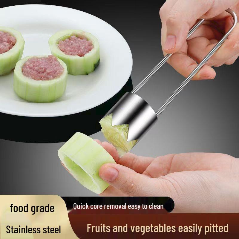 Stainless Steel Apple & Vegetable Corer Remover Kitchen Tool