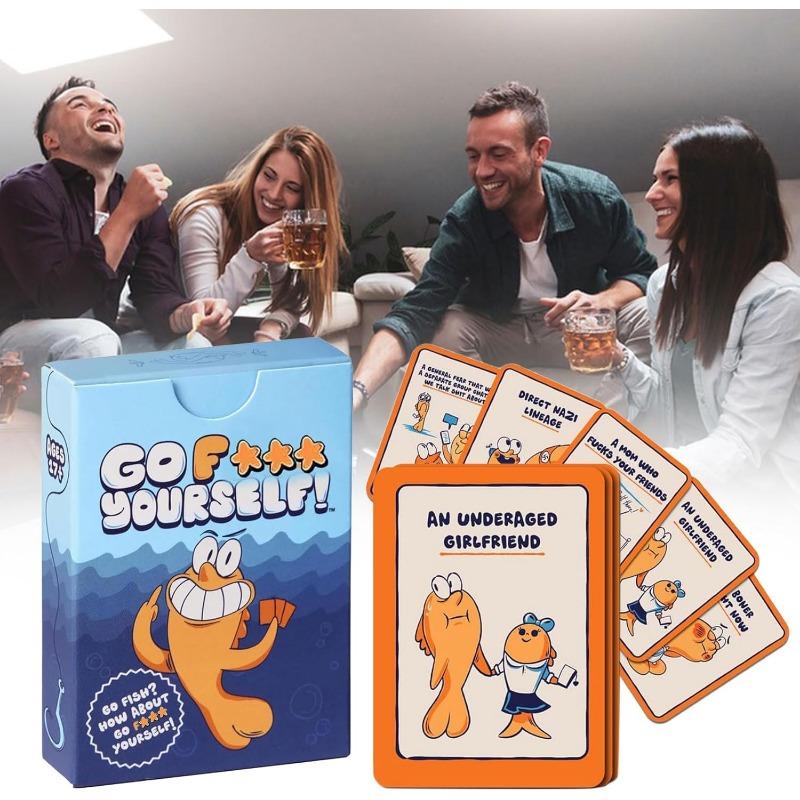 Go Fish Kartenspiel, Das Go Fish Spiel für Erwachsene, das Sie sich schon immer gewünscht haben, Kartenspiele für Erwachsene, Urkomisches Kartenspiel (2)