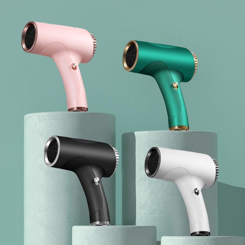 High-Power Wireless Portable Hair Dryer with Negative Ion Protection for Quick Drying