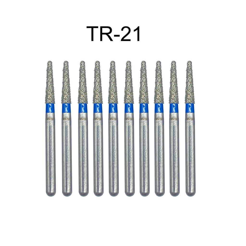 Nun Ck 10 Stück/Packung Dental Diamantbohrer für Hochgeschwindigkeits-Handstück Zahnarztbohrer FG-Serie Durchmesser 1,6 mm