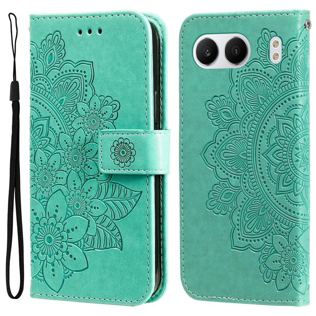For OnePlus Nord 4 Case Floral Pattern PU Leather Wallet Stand Phone Cover