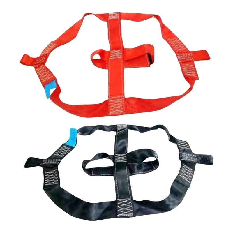 Secure Motorcycle Wheel Holding Straps Polyester Wheel Securing Straps Simple Installation for Enhances Transport Safet