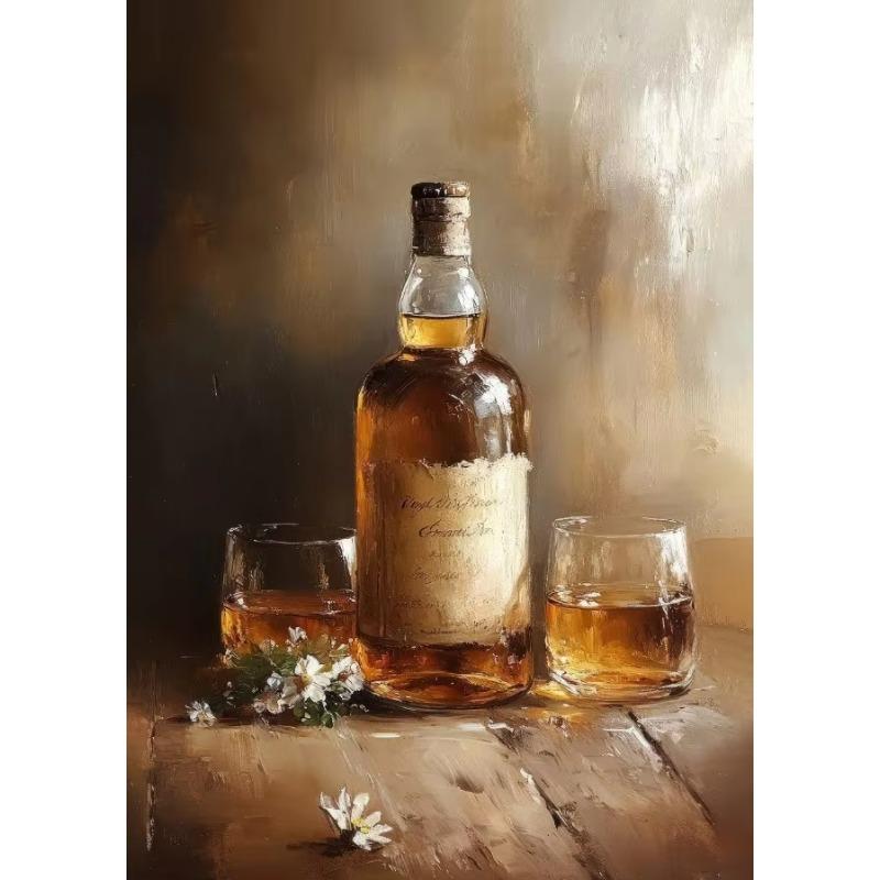 Vintage Tomatoes Spice Lemons Honey Jar Milk Glass Still Life Posters Canvas Printing Wall Art Picture for Kitchen Gifts