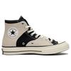 Converse Chuck 70 Unisex High Canvas Shoes Comfort Daily Wear Wear-resistant Breathable Off White Black A02763C