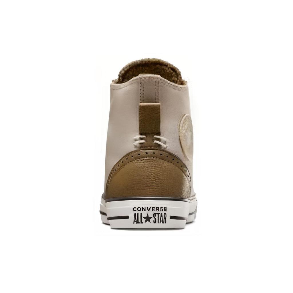 Converse All Star Perfed Overlays Classic Versatile Durable Lightweight High-Top Canvas Shoes Unisex Sneakers Beige A08180C