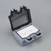 Israel Standard IP66 Waterproof Outdoor Socket, 3-Hole Double 86 Type & 146 Type Plug, Surface-Mounted Rainproof Socket