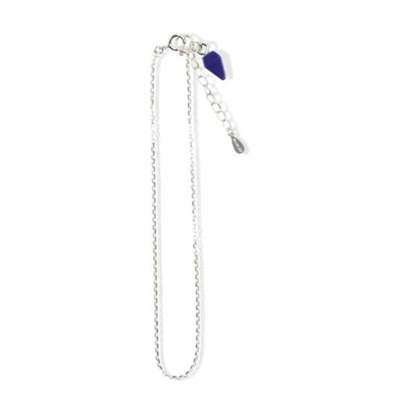 

BONBEAU Petit lucky silver anklet point silver anklet SILVER