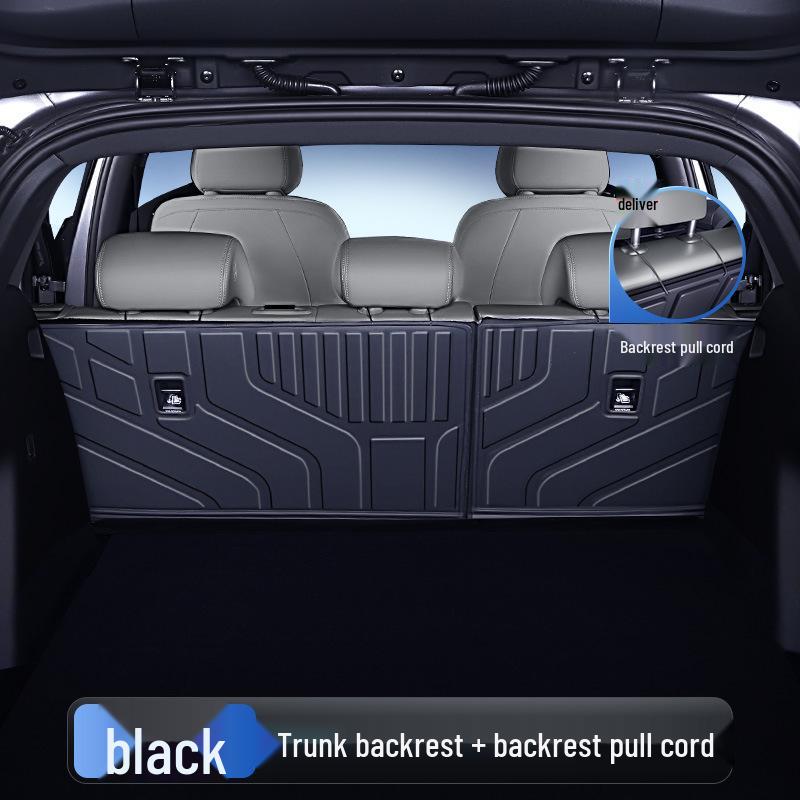 Zeekr 7X Trunk Mat TPE25: Integrated Tail Box Mat for Car Interior Modification.