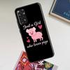 Just A Girl Who Loves Pigs Case For Xiaomi Redmi Note 12 Pro Plus 8 9 10 11 Pro 8T 9S 10S 11S 12S 9C 10A 10C 12C Cover