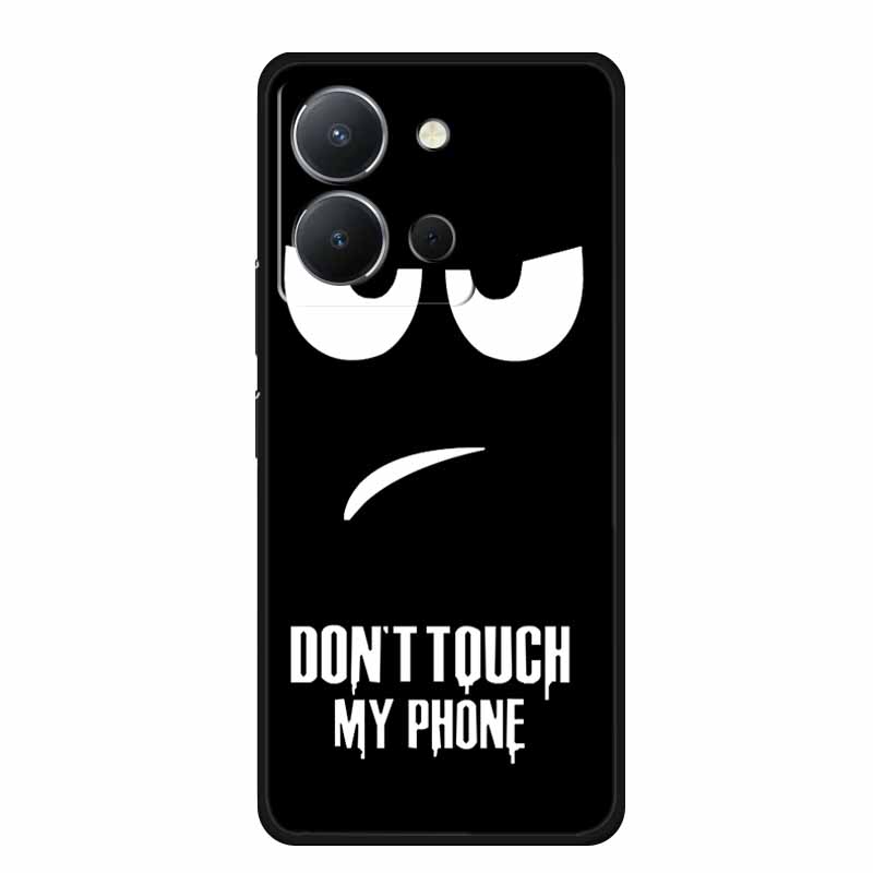 For Vivo Y36 4G Case Animals TPU Soft Cover Silicone Phone Cases For VivoY36 4G Russian Version Shockproof Protector Wolf Coque