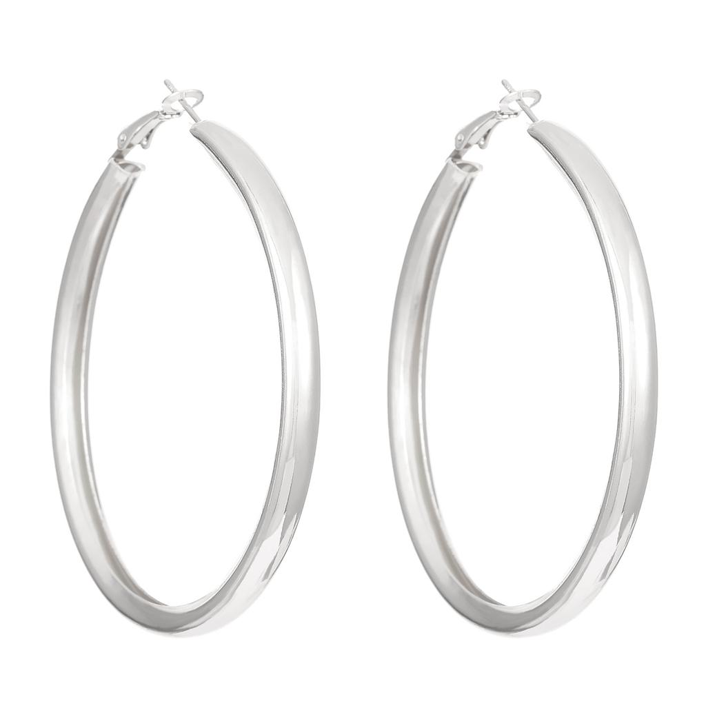 European and American Simple and Fashionable Personality Niche High Sense Cold Wind Collar Earrings Versatile Two-piece Suit Accessories Women