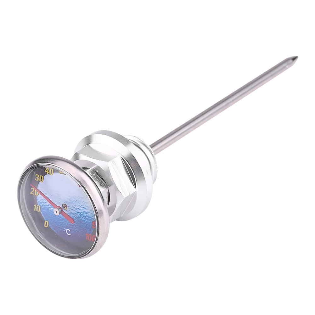 

Aluminum Alloy Motorcycle Oil Dipstick Temperature for 125 Moto Motorbike Black