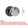 38MM Originální krycí samolepky na přední znak auta Auto Dekorace Příslušenství Pro Mercedes Benz AMG GLA GLB W204 W108 W124 W126 W140 W168