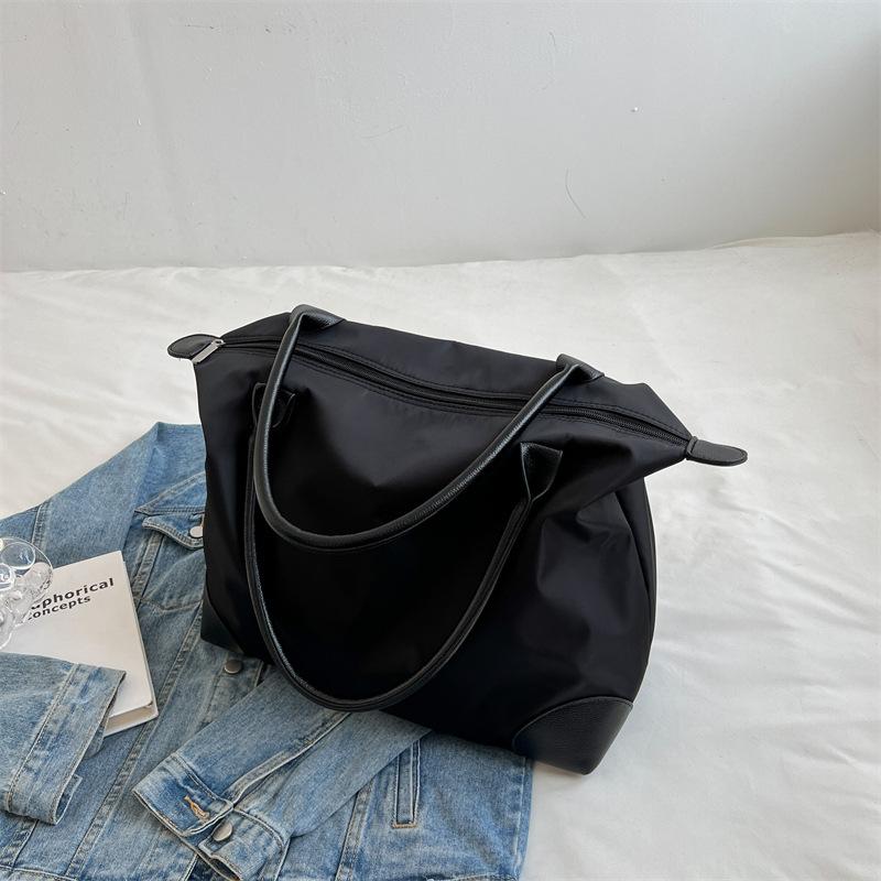 Short-haul Travel Bag Women's Hand-held Shoulder Large-capacity Light Portable Bag Travel Luggage Waiting for Delivery Storage Duffel Bag