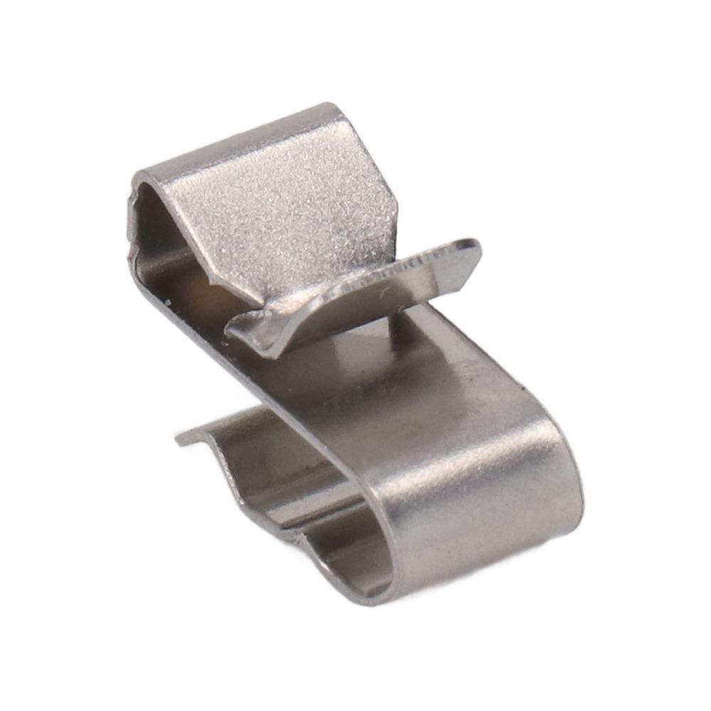 50pcs Cord Fixing Holder Photovoltaic Cable Clips Metal Clamps Trailer Wire Clips For Boat Cable