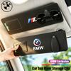 BBIH8 Car Sun Visor Extender Multifunctional Interior Storage Organizer Auto Accessories For E90 G80 M3 G30 M5 F82 F83 F20 F21 G42