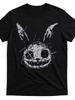 Streetwear Cartoon Anime Horror Rabbit Print Design Graphic Men's and Women T Shirt Tee Oversize Casual  Y2K Harajuku Vintage