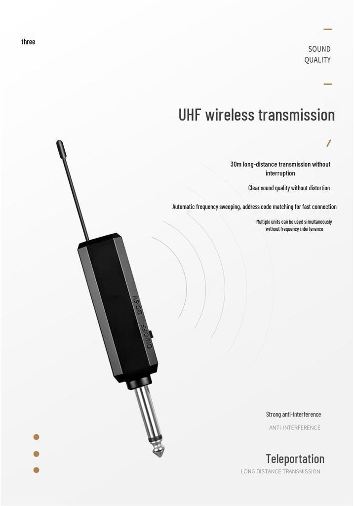 Wireless Dual-Mode Performance Microphone for Stage, Outdoor, and KTV Singing