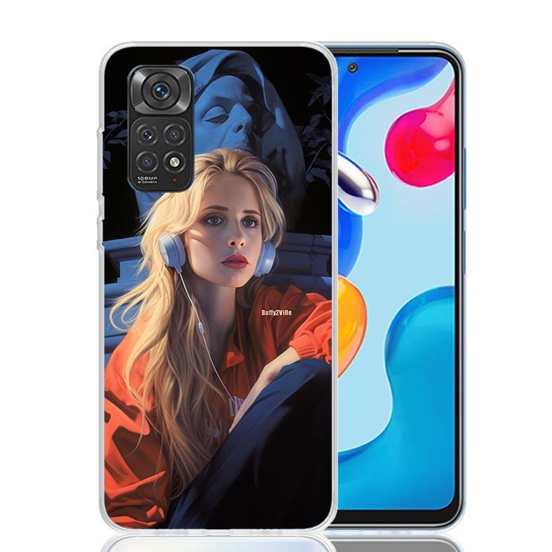 Buffy the Vampire Slayer Phone Case For Xiaomi Redmi Note 15 14 13 12S 12 Pro Plus 11S 11E 11 11T 10S 10 Art Soft Pattern Cover