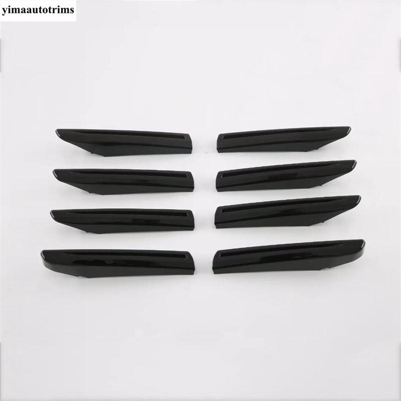 Auto Front Stoßstange Mitte Netz Gitter Streifen Dekoration Sequ Abdeckung Zierleiste Zubehör für Toyota Land Cruiser 300 LC300 - 2025