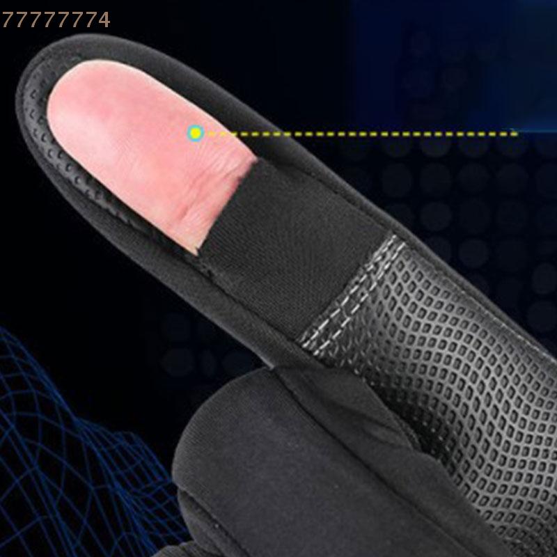 Winter Fishing Gloves 2-Finger Flip Waterproof Windproof Cycling Angling Gloves for Outdoor Sports