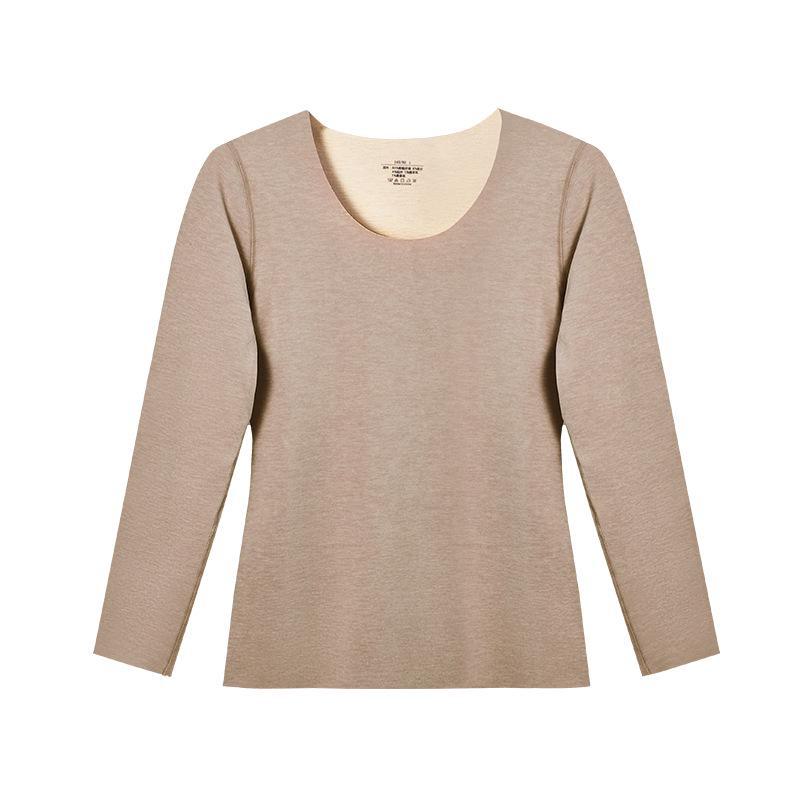 Women's Seamless Thermal Underwear: Thick, Velvet-Lined for Autumn and Winter