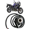 12V Black Digital Universal Motorcycle Odometer Sensor Wire Motorbike Speedometer Cable Box Accessory For Motorcycle Speedometer