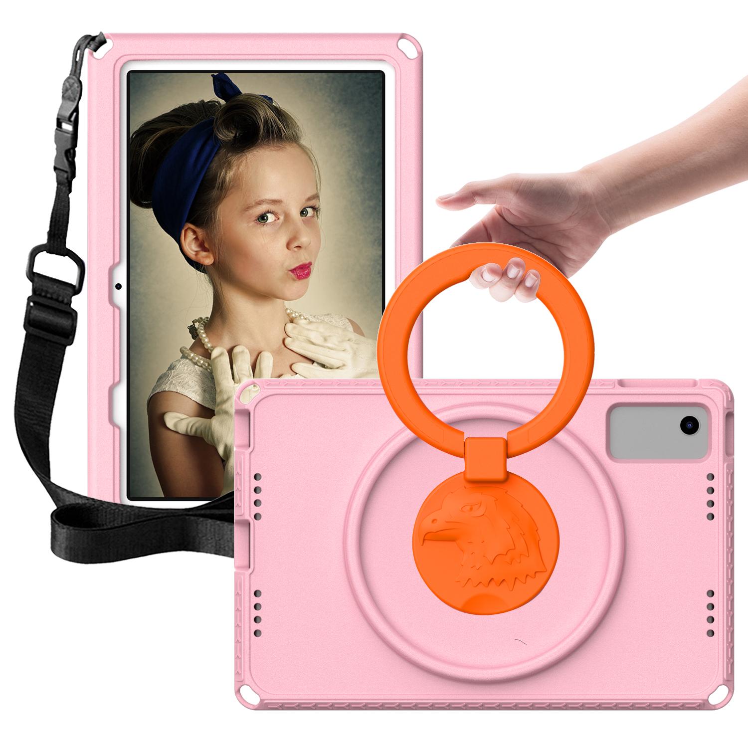 

For Lenovo Tab M10 Plus (3rd Gen) TB-125F 10.6/Xiaomi Redmi Pad 10.6 Tablet Case EVA+PC Anti-drop Tablet Cover Pink