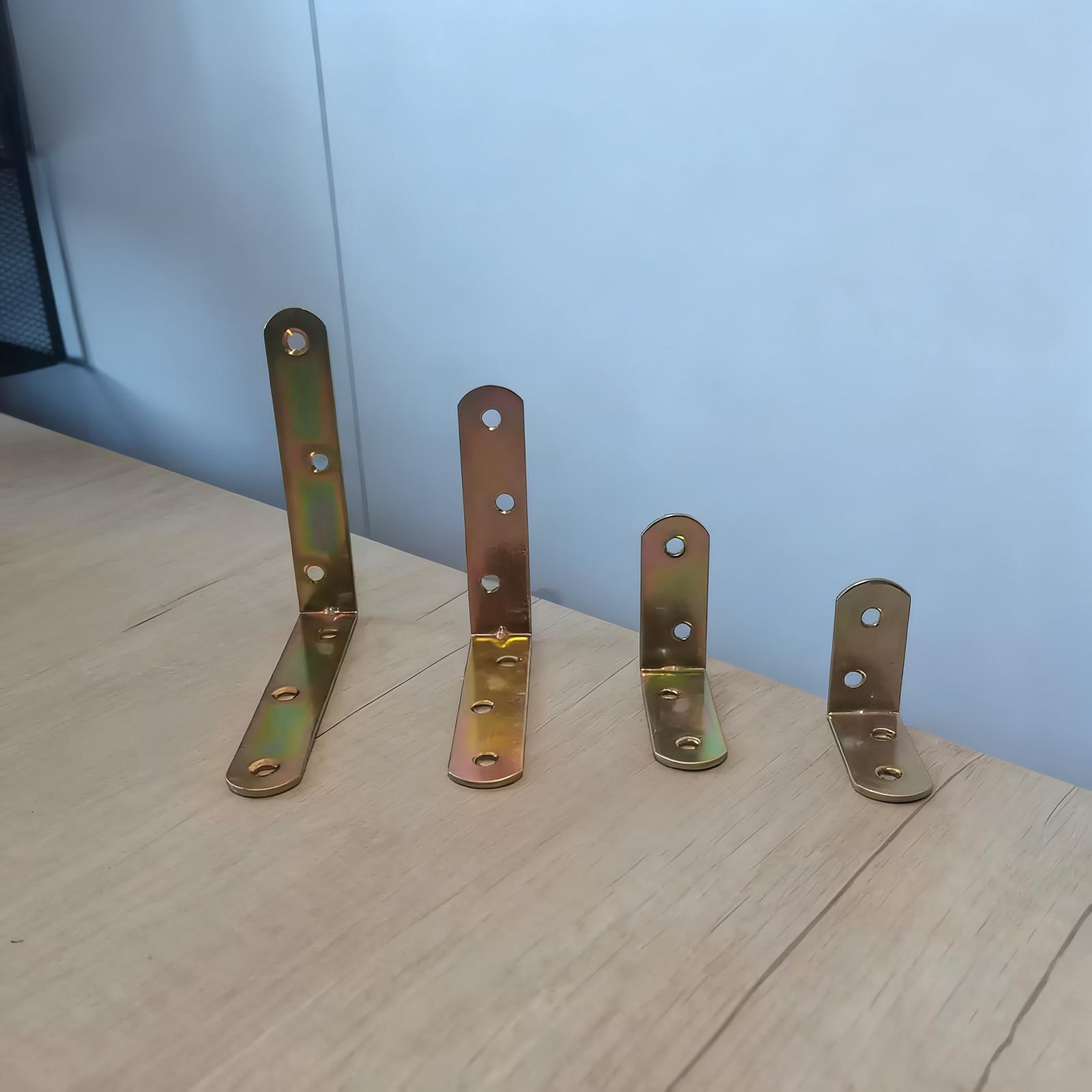 

[50*50*19mm] Angle Bracket 90-degree Right-angle Furniture Fixator Iron Angle Bracket Connector T-shaped Iron Fixing Support Type Hardware Accessory One Size